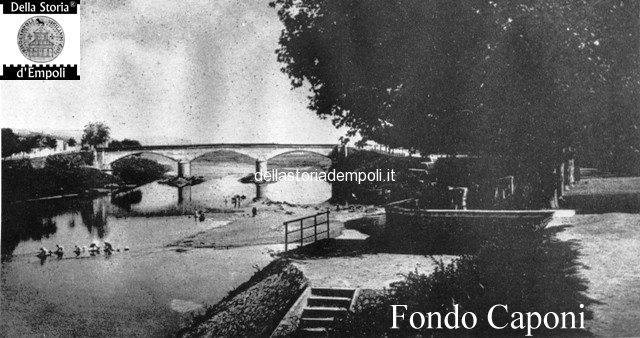 Arno e ponte vecchio visto dalla pinetina