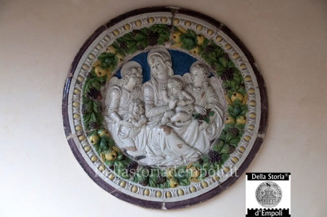 Benedetto Buglioni Madonna col Bambino san Giovannino e sue angeli