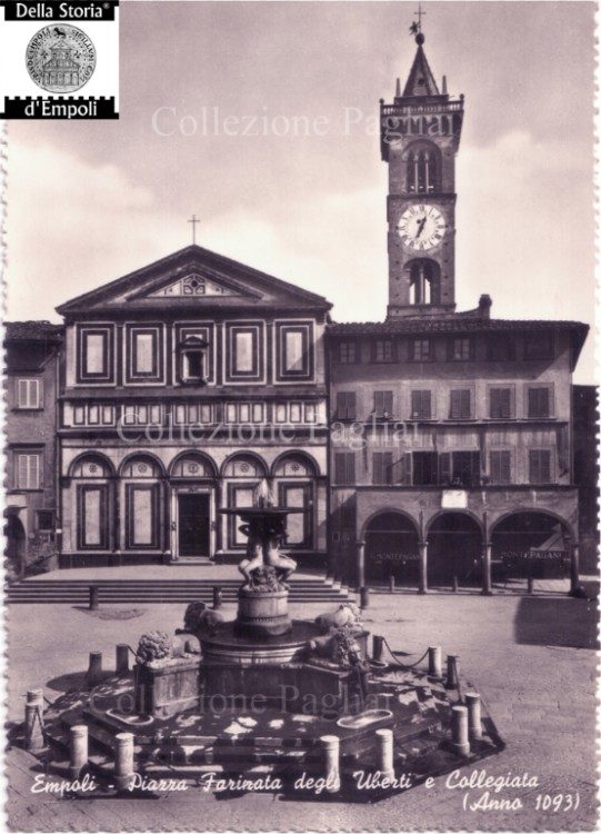 Empoli - Piazza dei Leoni prima della Guerra - collezione Pagliai