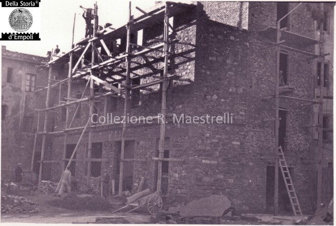 Empoli - Ricostruzione Via Marchetti incrocio Via Chiara 1949 da Roberta Maestrelli 4