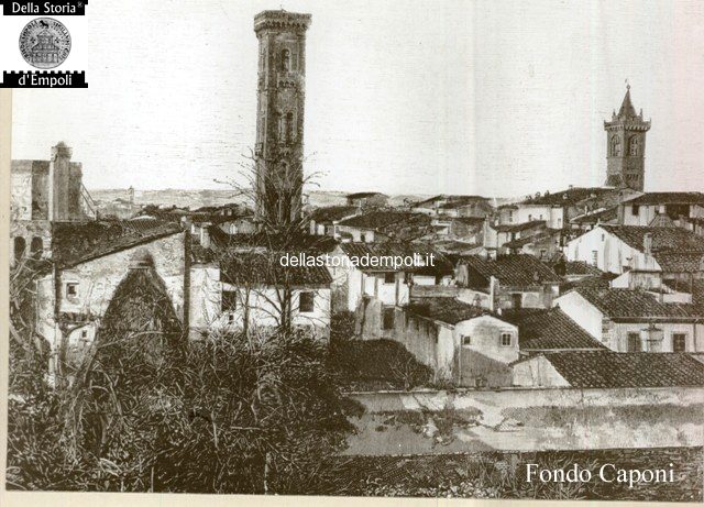 Empoli - panorama da est con torrino torrione e campanile S. agostino