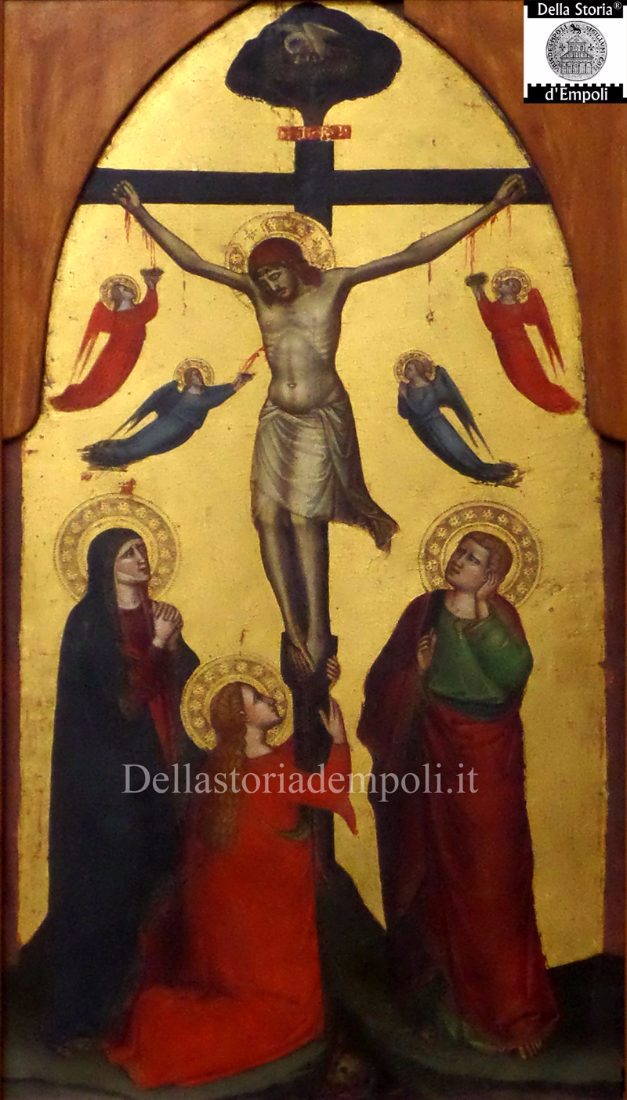 Lorenzo di Bicci, Crocifissione con i Dolenti e Maria Maddalena