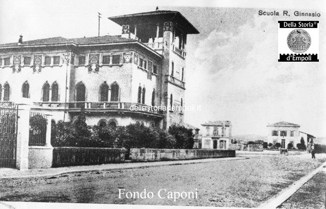 Villa Parisio Cantini, Ex ginnasio e attuale Questura
