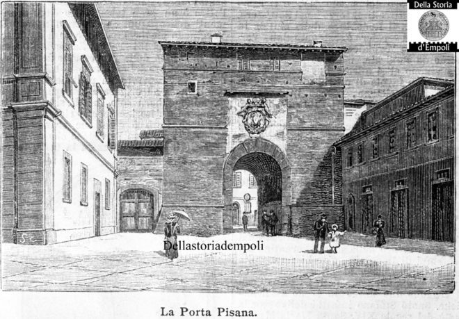 incisione Porta Pisana Empoli
