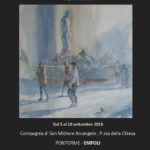 Pontorme, mostra pittorica di Leonardo Locchi, 3-20 settembre 2016 Pontorme, mostra pittorica di Leonardo Locchi, 3-20 settembre 2016