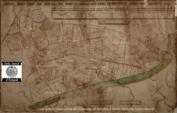 mappa n 13 Imposizione Fibbiana 1761