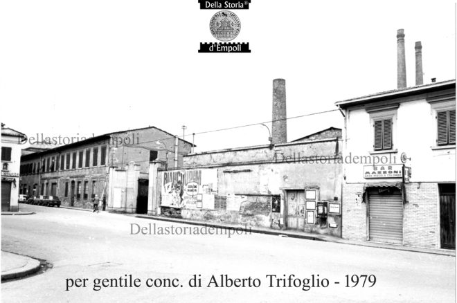 Ingresso ex Vetreria Taddei da Via Rosselli - p.g.c. di Alberto Trifoglio