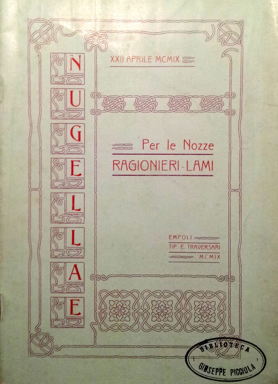 Empoli nella Cerchia antica – di Emilio Mancini, 1909