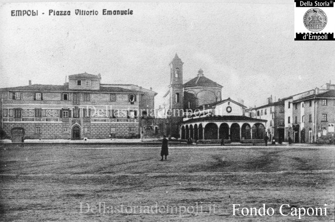 Fondo Caponi Empoli, Vol 1 pagina 2: piazza Vittorio Emanuele II°, Piaggione, Calasanzio, ville del Cotone e Terraio
