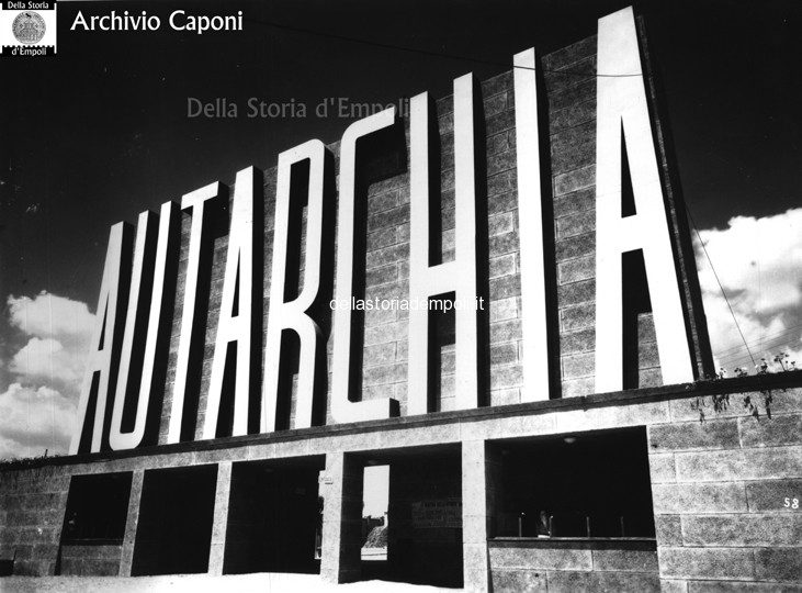 Parola d’ordine… Autarchia ! alla mostra empolese 1939, foto Caponi.