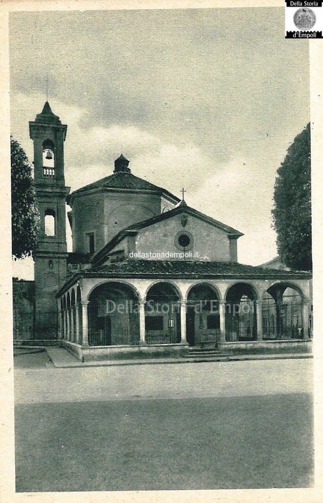 Empoli, foto d’epoca della Madonna del Pozzo