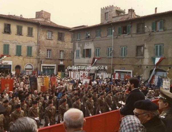 Piazza del Popolo, non molti anni fa….forse fine Settanta