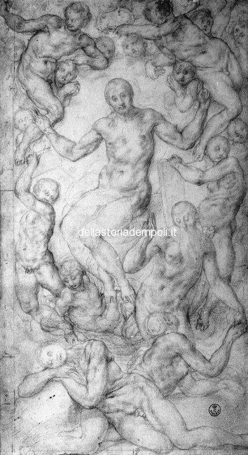 Jacopo_Pontormo_-_Christ_the_Judge_with_the_Creation_of_Eve_-_WGA18134