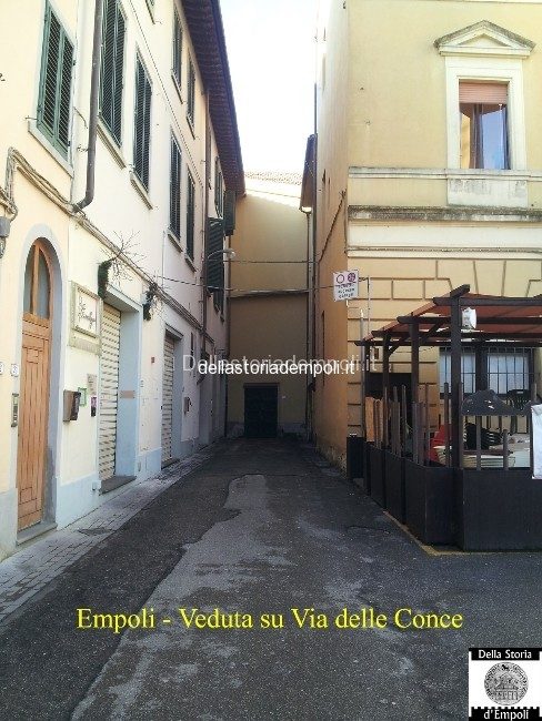 Veduta su Via delle Conce