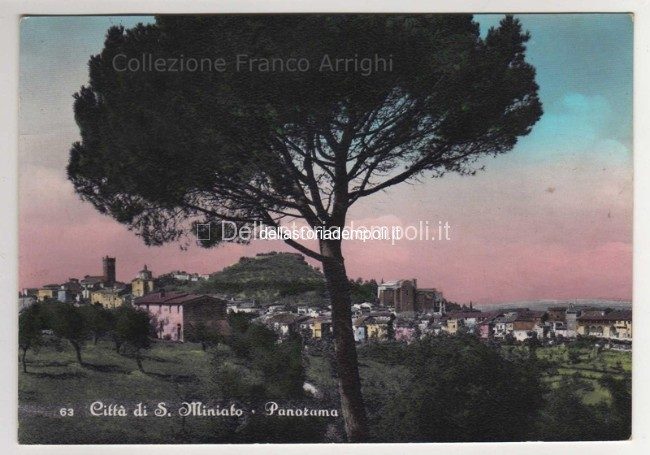 La collina di S. Miniato senza torre, Archivio Franco Arrighi