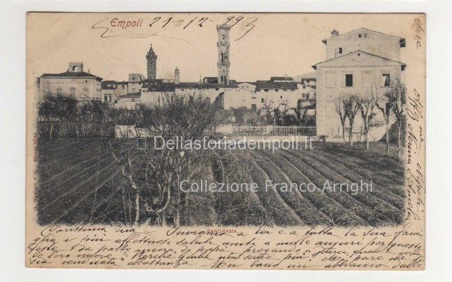 Dalla collezione di Franco Arrighi... Empoli nel 1899