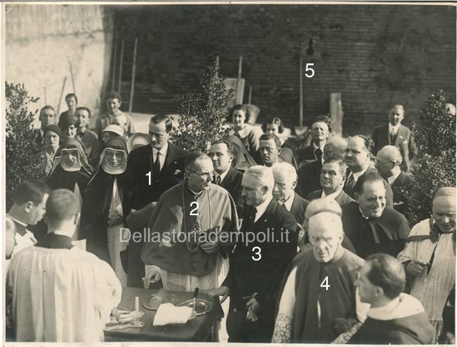 Posa della prima pietra di un edificio scolastico SS. Annunziata 17 Aprile 1933