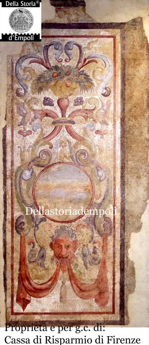 Gli affreschi di Palazzo Ghibellino: la prima grottesca
