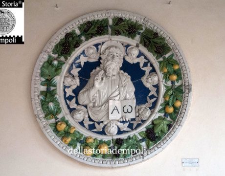 Eterno Padre benedicente in gloria d’angeli – Andrea della Robbia
