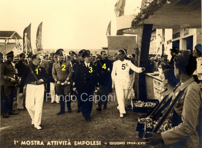 Gerarchi fascisti ad Empoli il 17 Giu 1939