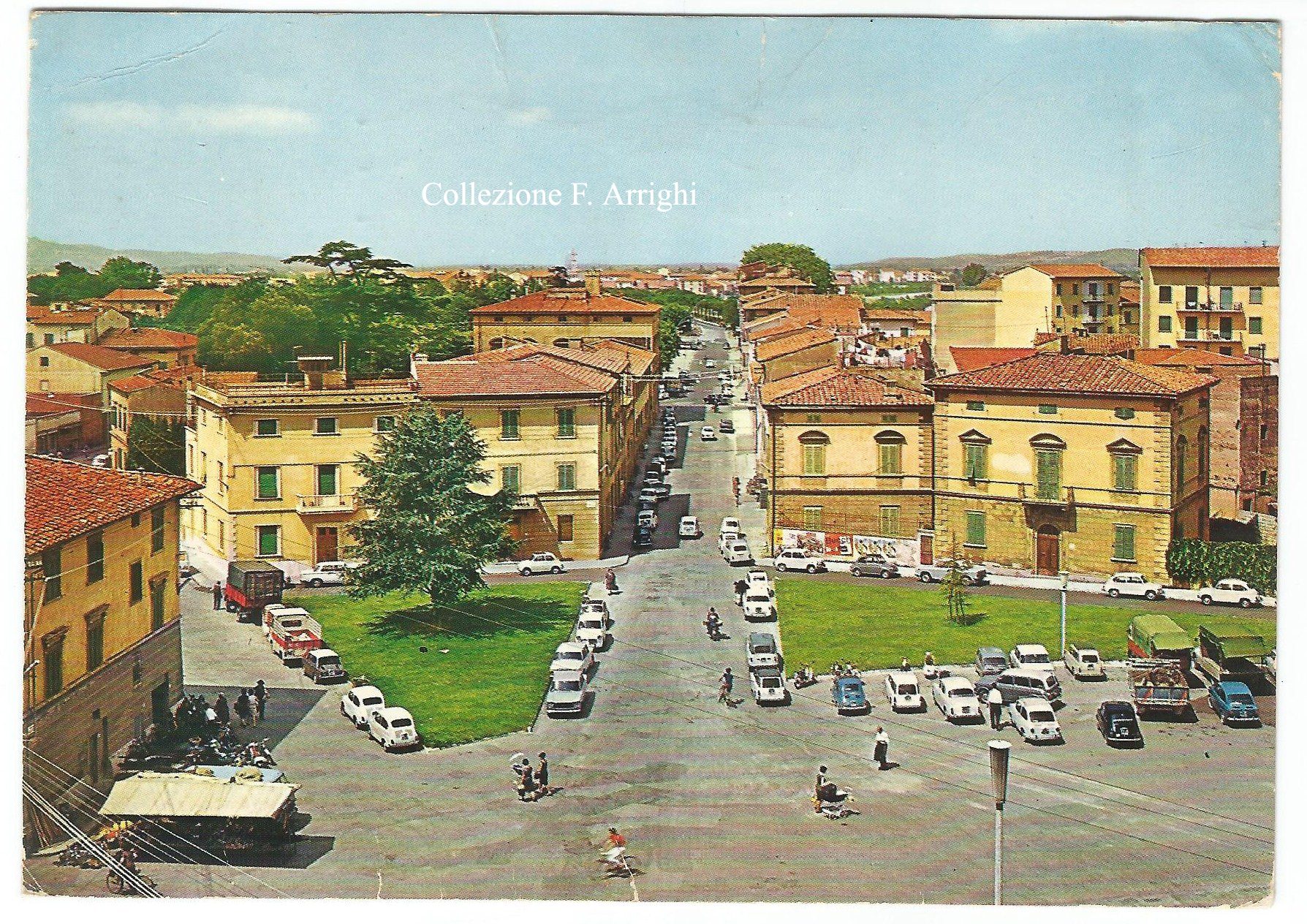 Piazza Guido Guerra cinquant’anni fa