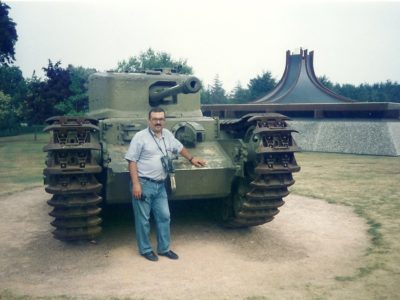 Claudio Biscarini al Museo di Bayeux