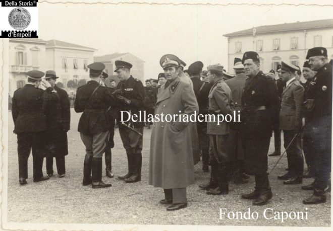 Empoli - Adunata fascista in Piazza XXVIII Ottobre oggi Piazza Gramsci