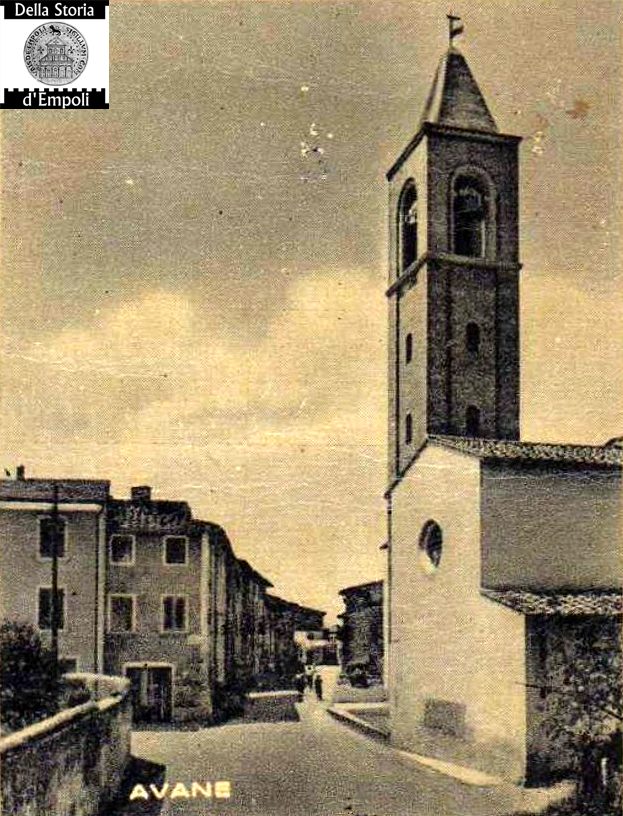 Avane, Chiesa e paese