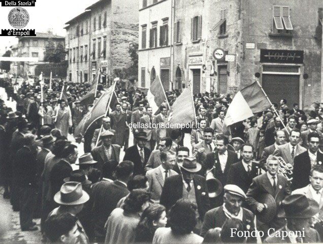 Fondo Caponi Empoli, Vol 2 pagina 25: i comizi elettorali del dopoguerra