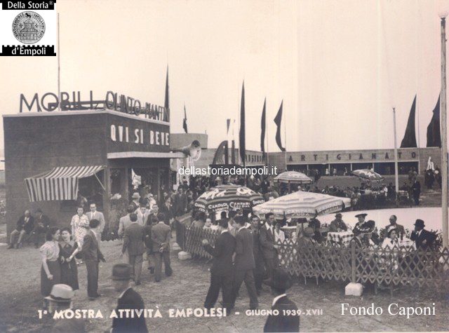 Fondo Caponi Empoli, Vol 2 pagina 12: alla Mostra delle attività empolesi e allo stadio Martelli nel 1939