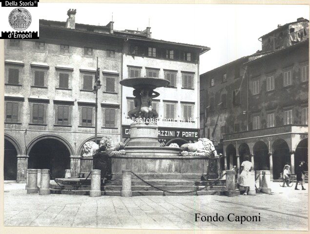 Fondo Caponi Empoli, Vol 2 pagina 15: Grandi Magazzini 7 Porte, San Rocco, i campanili e la Festa dell’uva