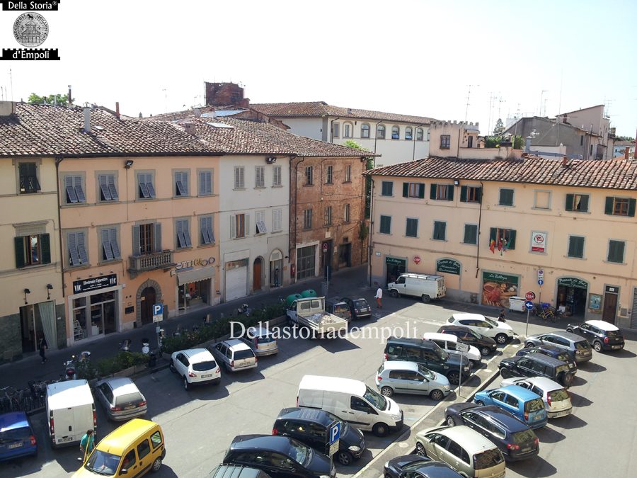 Piazza del Popolo ad Empoli: lo stato dei luoghi al 28 agosto 2012