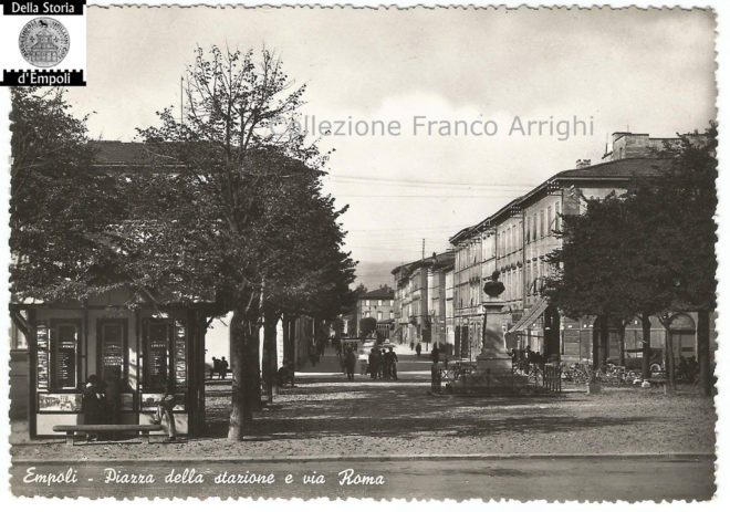 Empoli - Piazza della Stazione e via Roma di Franco Arrighi