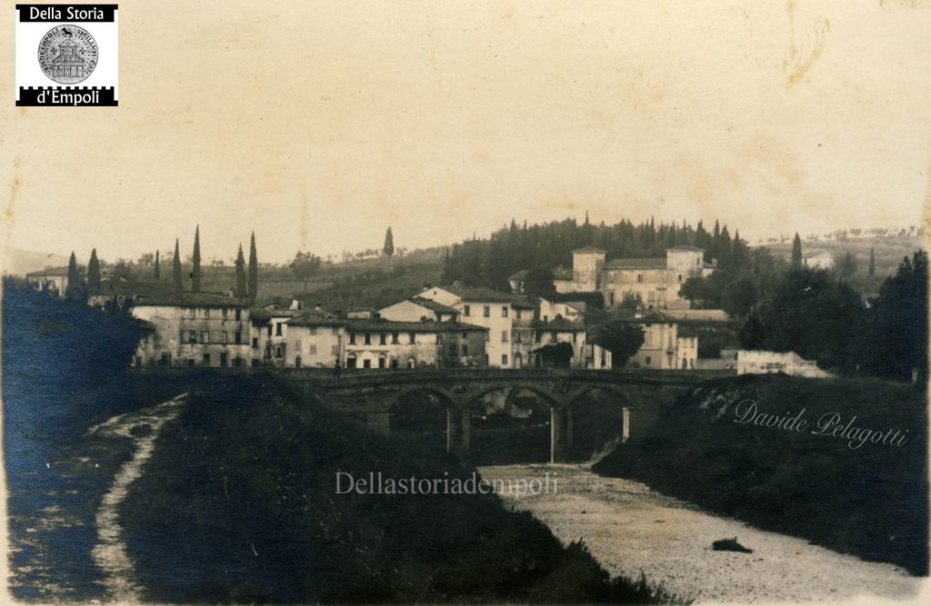 Il vecchio ponte sull’Orme alla foce sull’Arno