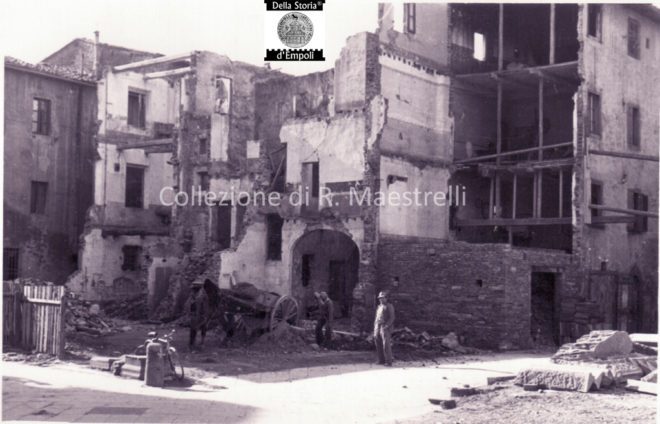 Empoli - Ricostruzione Via Marchetti incrocio Via Chiara 1949 da Roberta Maestrelli 3