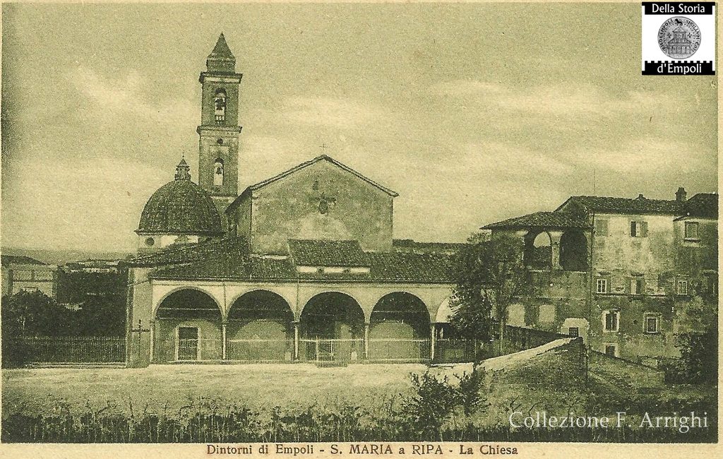 Chiesa di Santa Maria a Ripa, dalla collezione di F. Arrighi