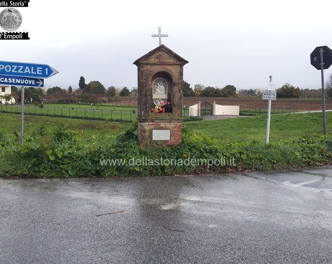 Empoli - Tabernacolo Madonnina Via Salaiola A Corniola