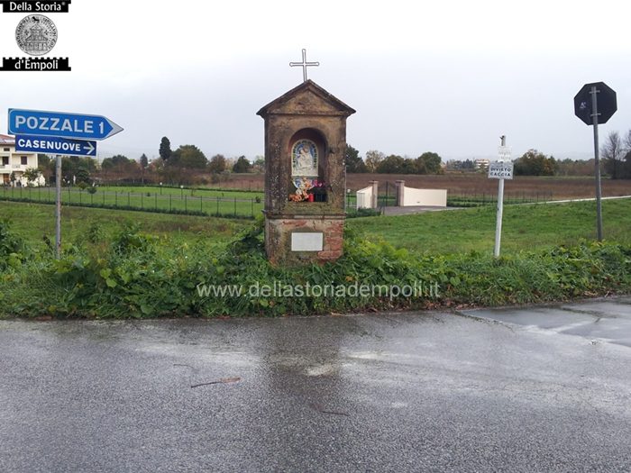 Tabernacoli: Madonna col Bambino in Via Salaiola incrocio Via Sottopoggio