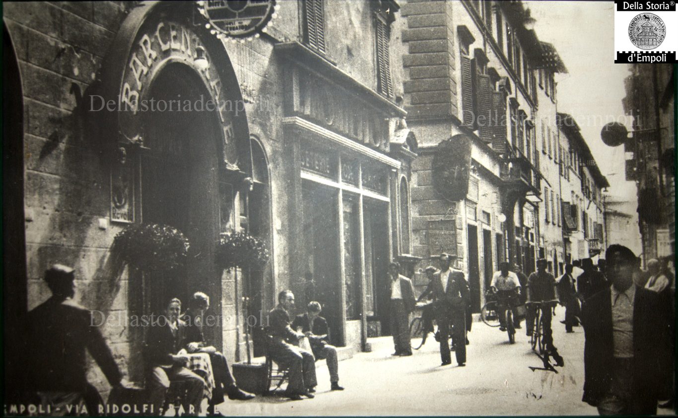 Empoli, Via Ridolfi e il Bar Centrale