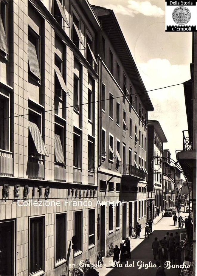 Quando c’erano le banche in via del Giglio