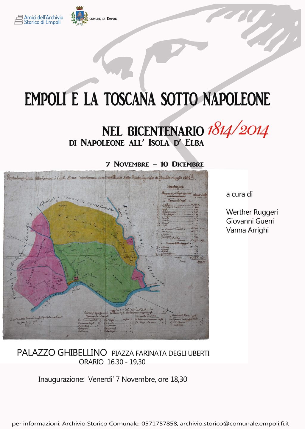 Empoli e la Toscana sotto Napoleone: Ven 07 Novembre al Palazzo Ghibellino