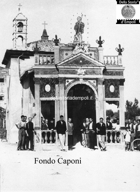 Fondo Caponi Empoli, Vol 1 pagina 33: Oratorio di S. Rocco, Via Leonardo da Vinci e l’ex Ginnasio