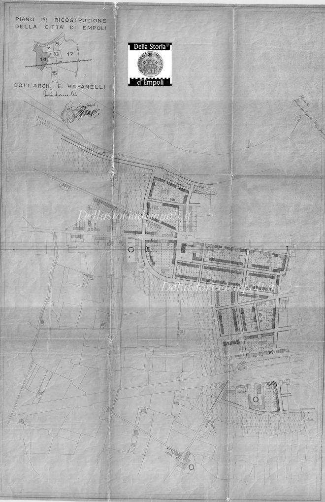 Empoli nel Piano di Ricostruzione 1947: Carraia, S. Donnino, San Rocco e Terra Santa