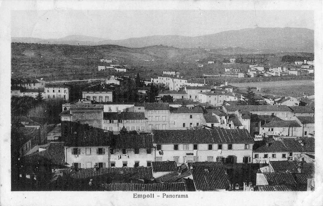 Empoli, panorama urbano dal campanile