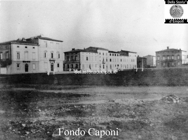 Fondo Caponi Empoli, Vol 1 pagina 17: la piazza Umberto I° oggi piazza Matteotti