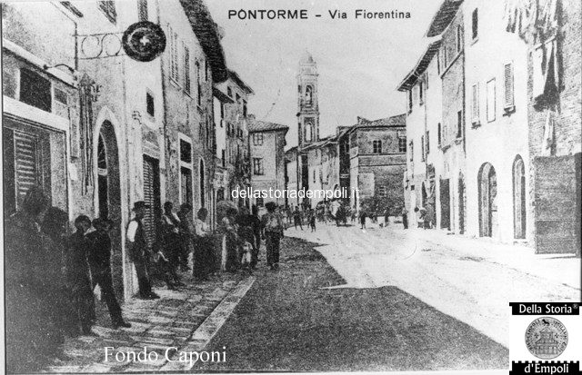 Fondo Caponi Empoli, Vol 1 pagina 26: Pontorme, la Bastia, Ponte a Elsa e Granaiolo