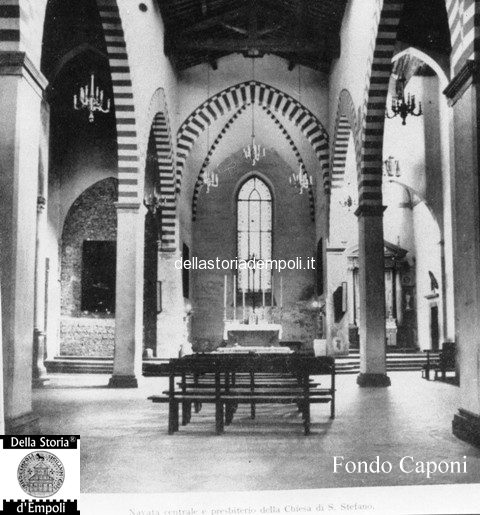 Fondo Caponi Empoli, Vol 1 pagina 9: S. Agostino, via del Giglio, clinica e Biblioteca