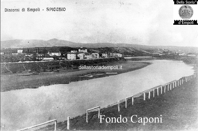 Spicchio e fiume Arno visti da Empoli
