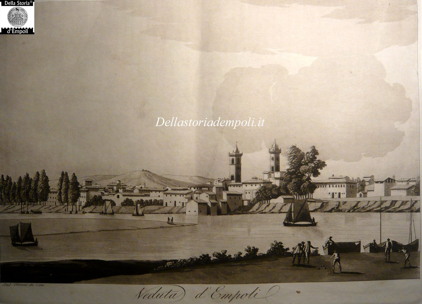 Una classica immagine di Empoli, eseguita dai Terreni…