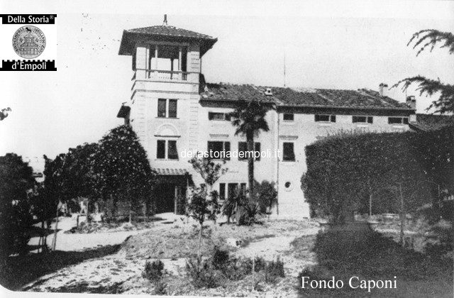 Fondo Caponi Empoli, Vol 1 pagina 3: Via Chiara e le Ville extraurbane